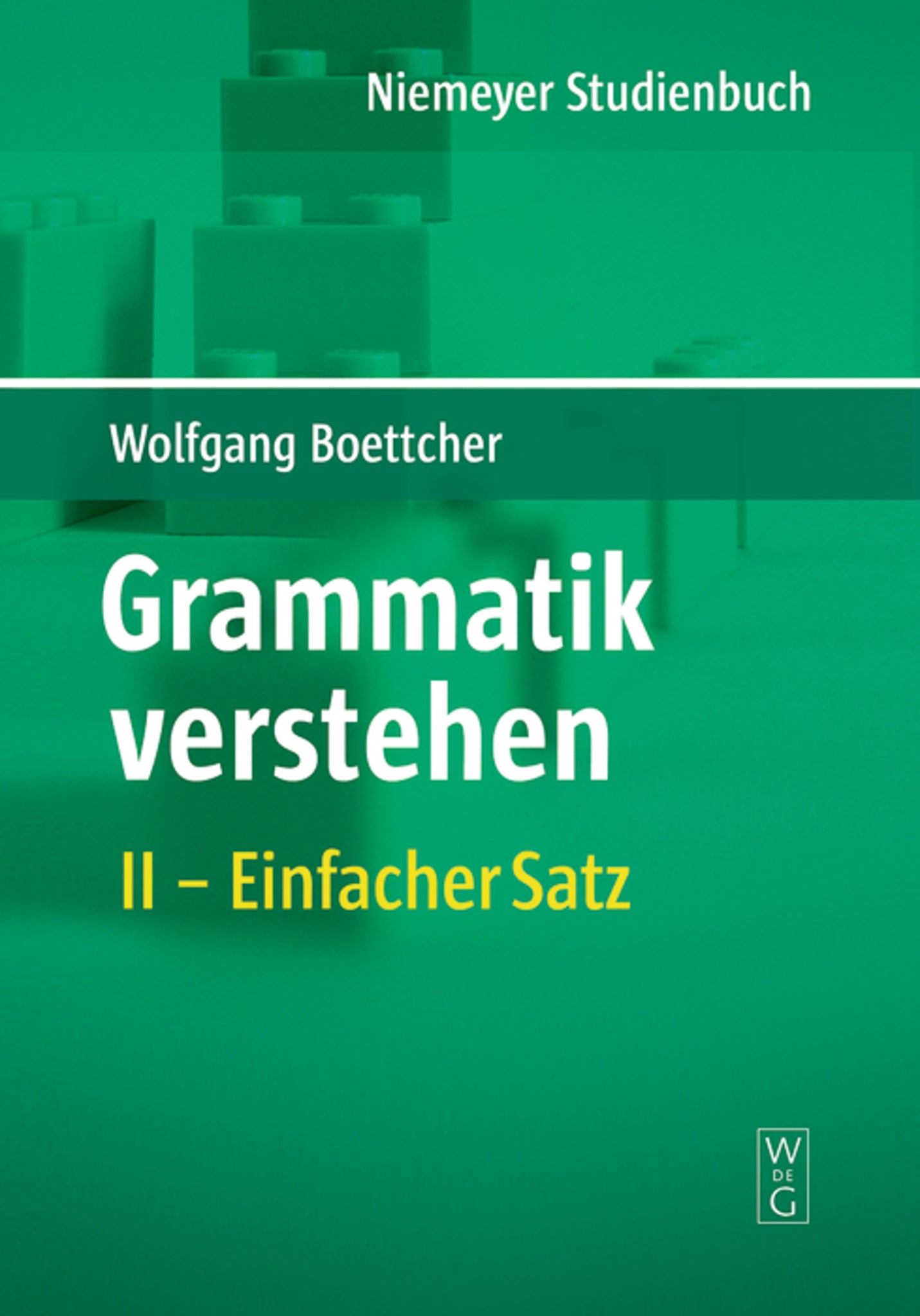 Cover image for Einfacher Satz ISBN 9783484108929